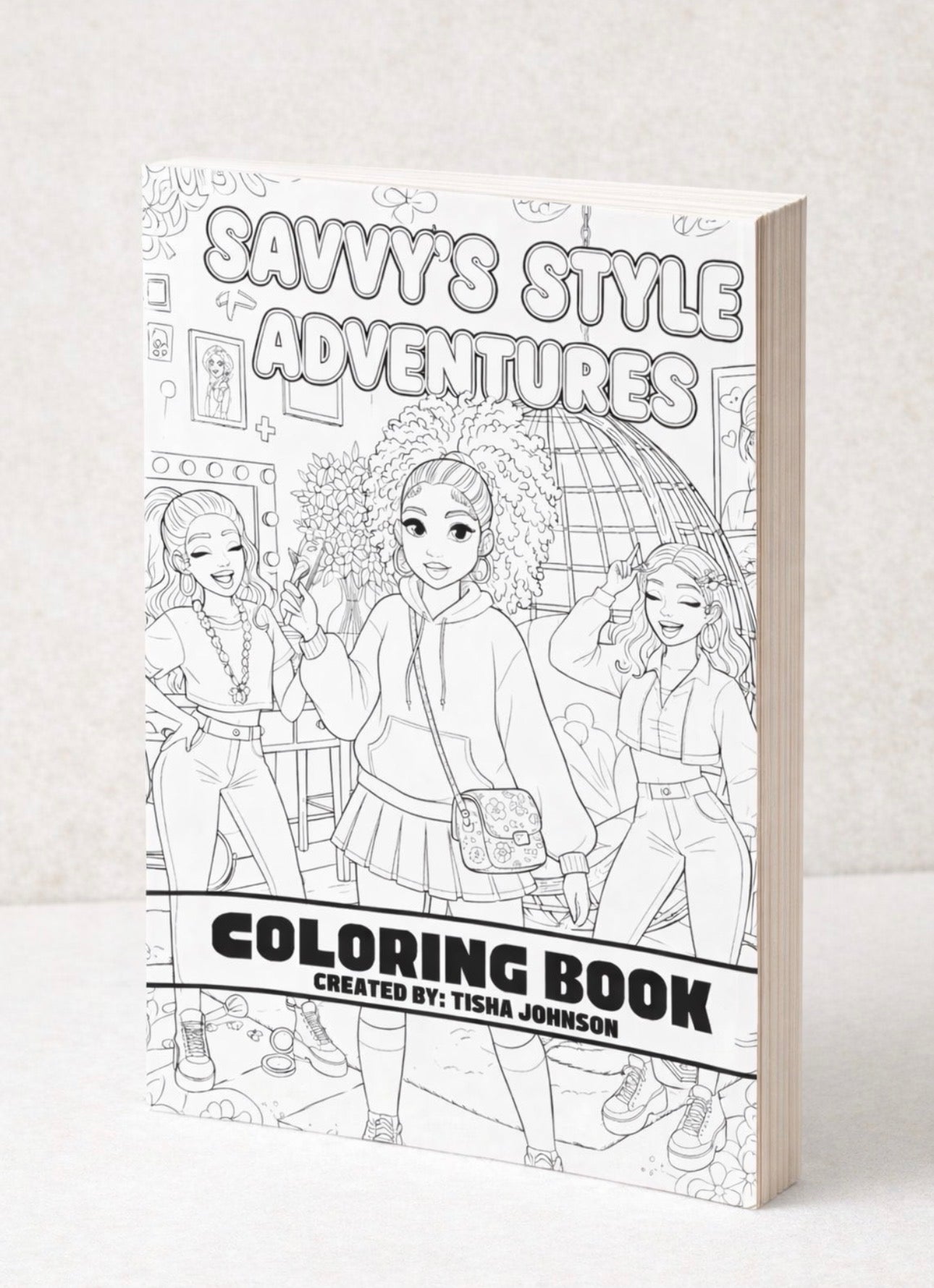 Savvy & Friends: The Ultimate Soft Girl Aesthetic Coloring Book