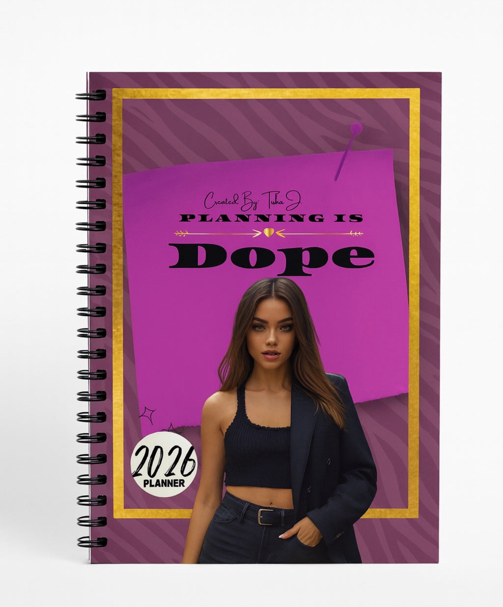 Spiral Version - 2026 Monthly Planner