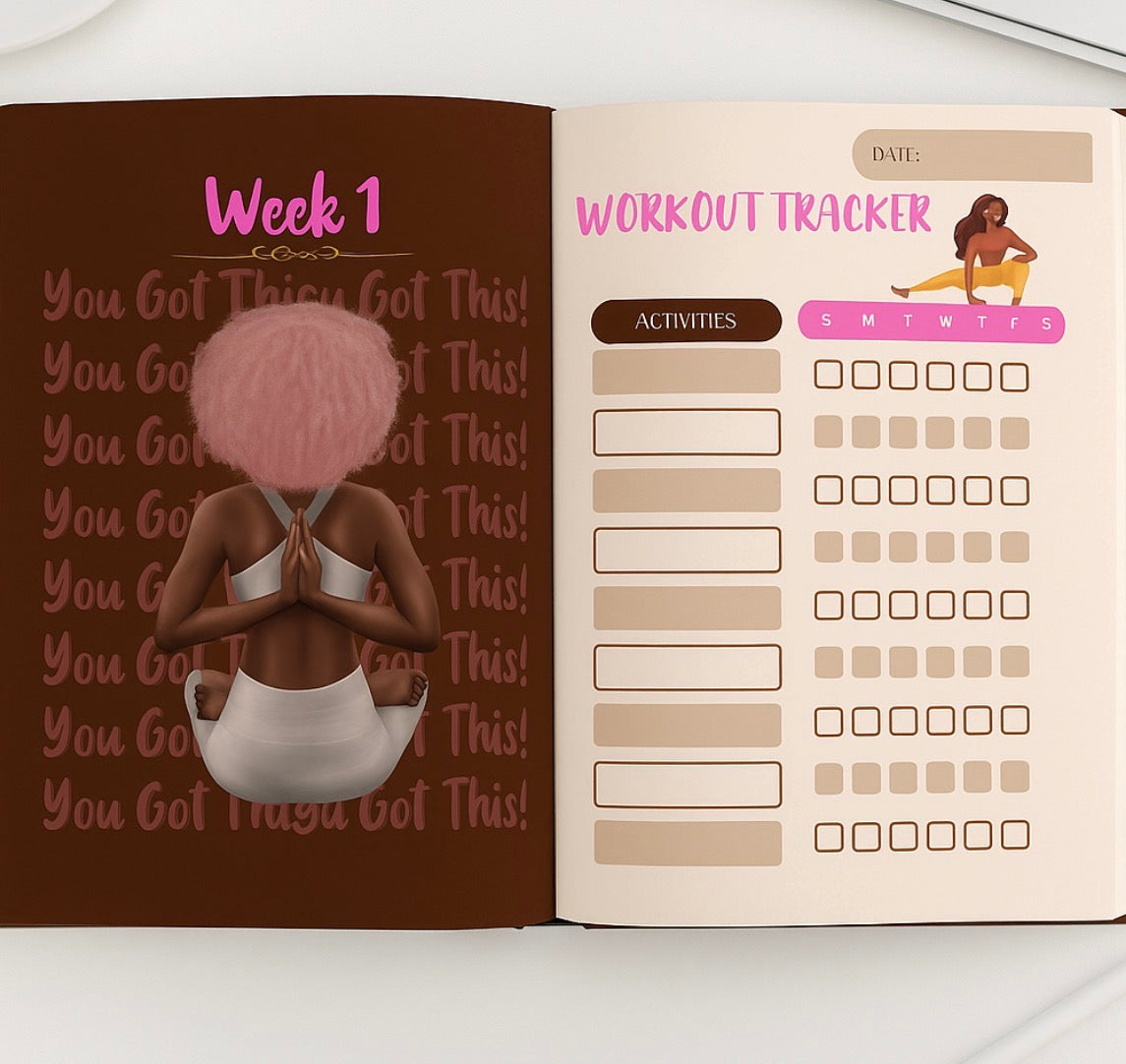 Fitness Goal Tracker : 5 Week Challenge Journal