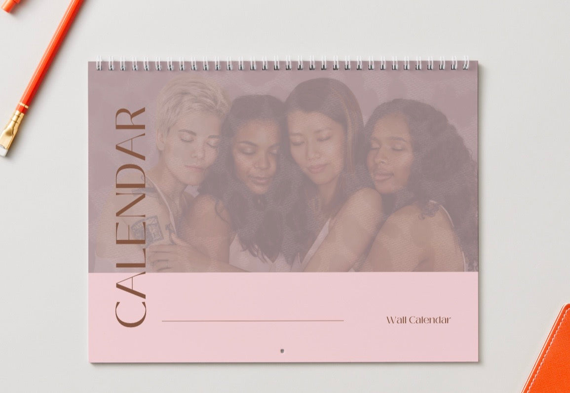 Empowered Women Wall Calendar - Fillable Wall Calendar