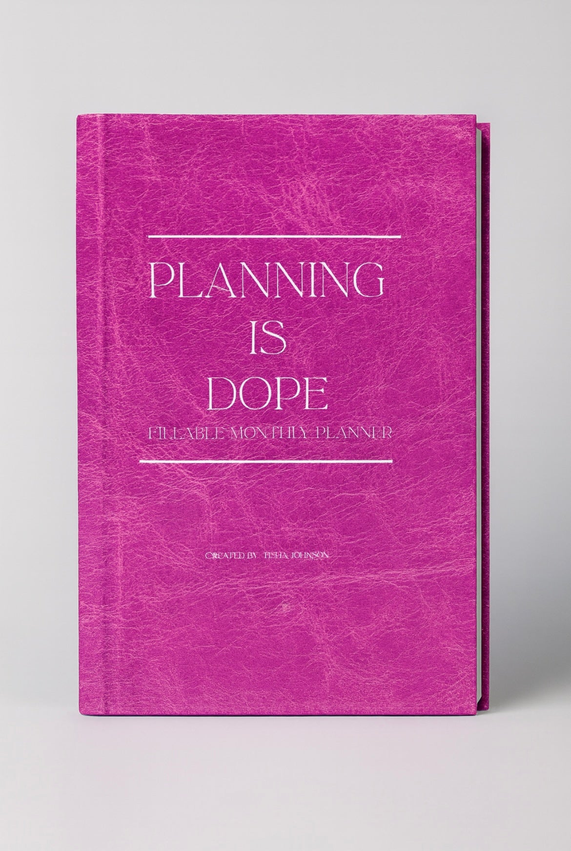 His & Her Minimalist Monthly Planner