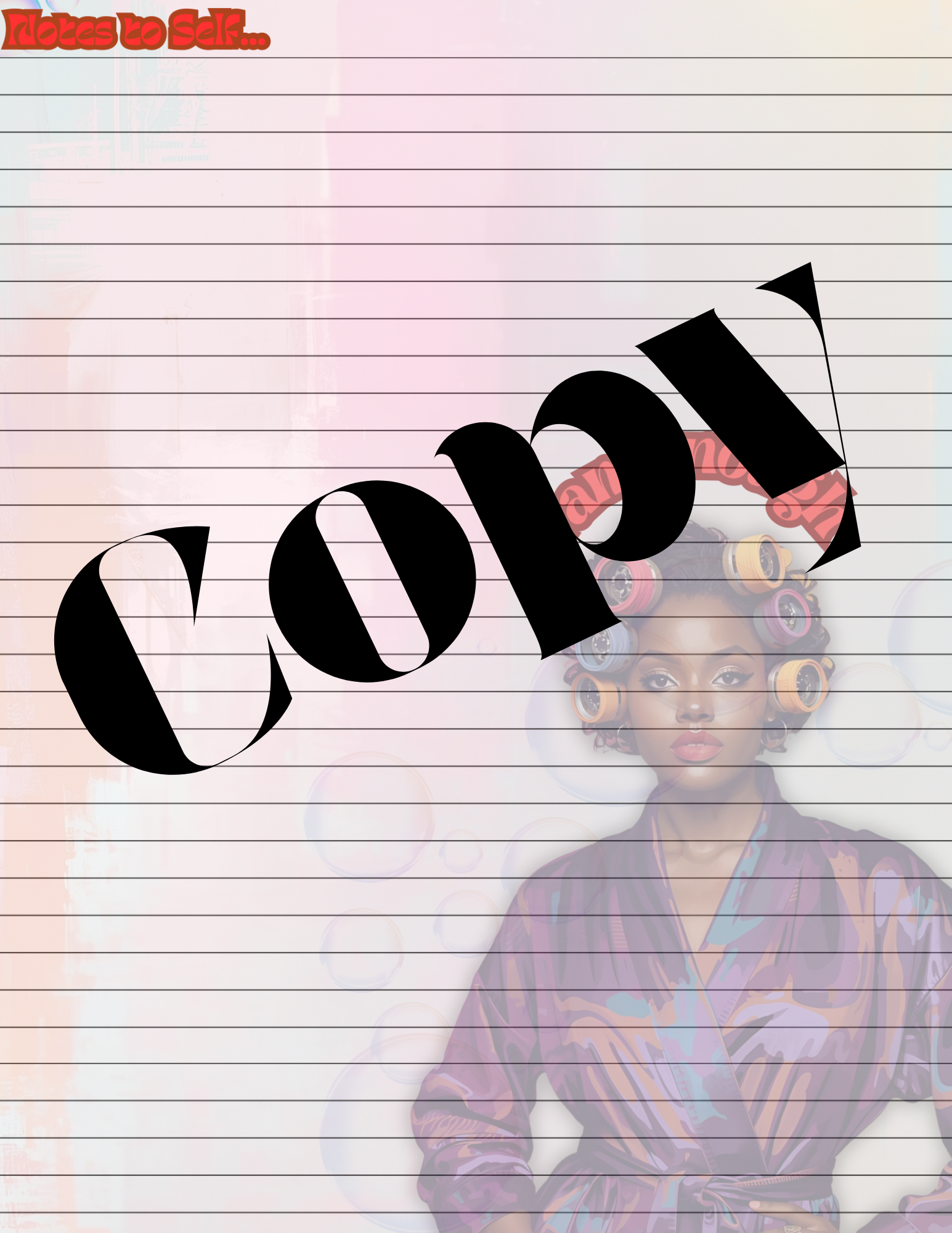 I Am Enough Printable / Digital Journal Pages