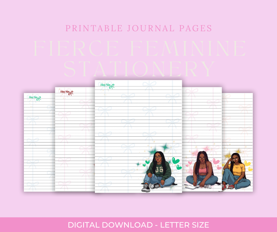 Heyyy Sis Digital / Printable Journal Pages