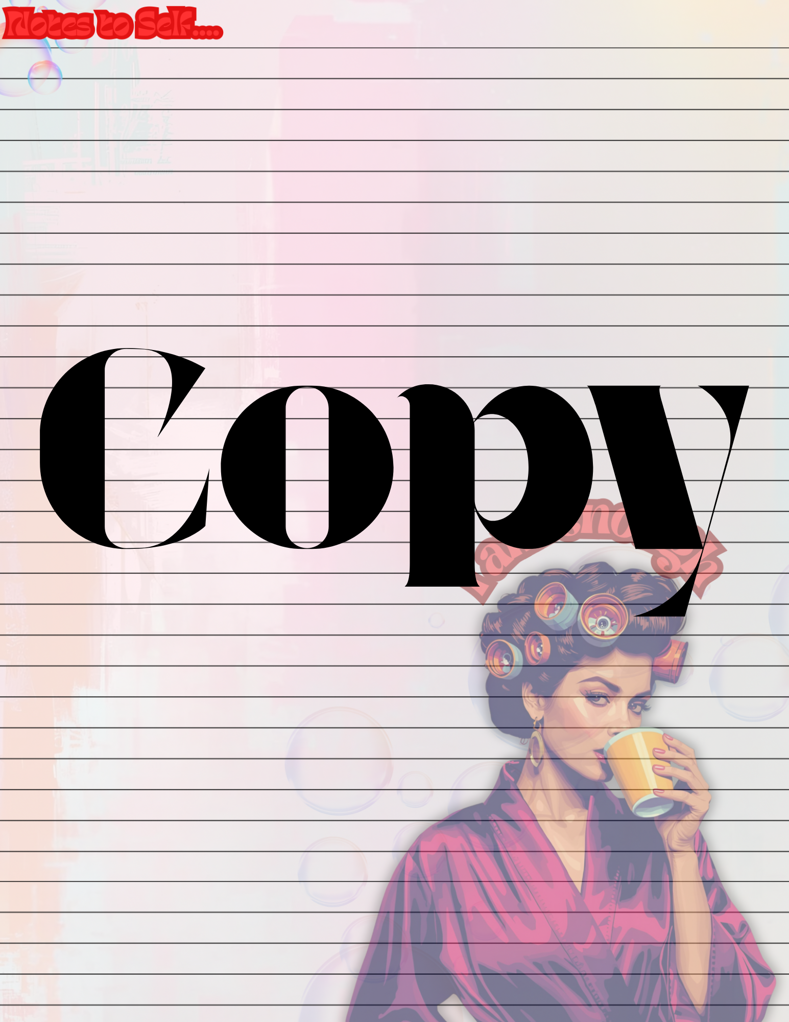 I Am Enough Printable / Digital Journal Pages