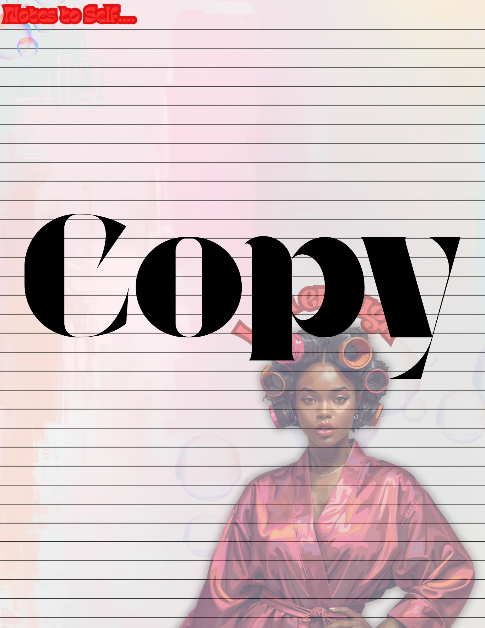 I Am Enough Printable / Digital Journal Pages