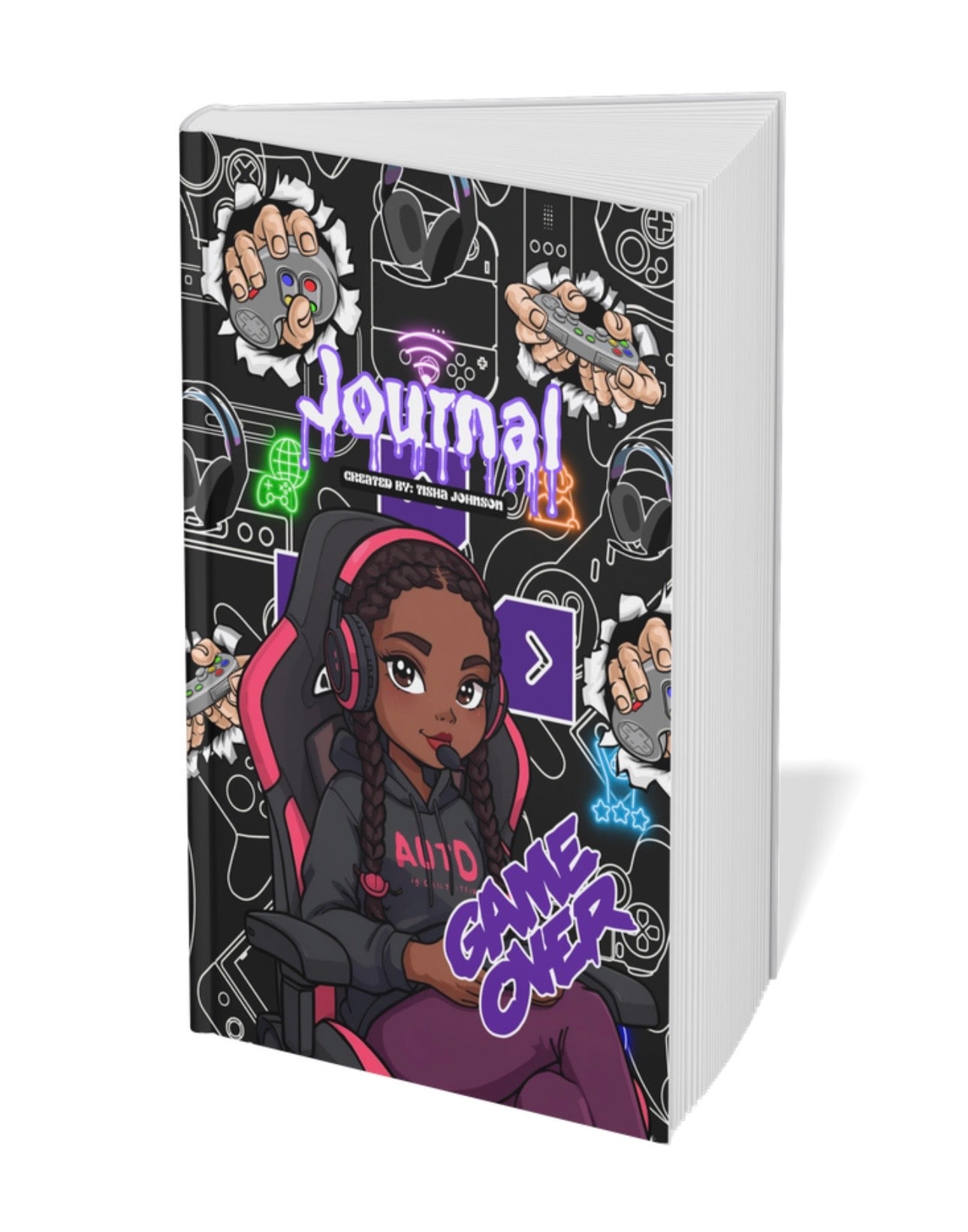 “Game Over” Gaming Themed Journal