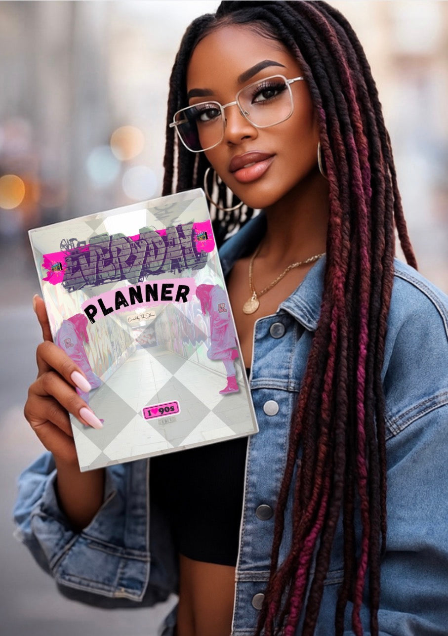 Everyday Fillable Monthly Planner - Spiral Notebook Version