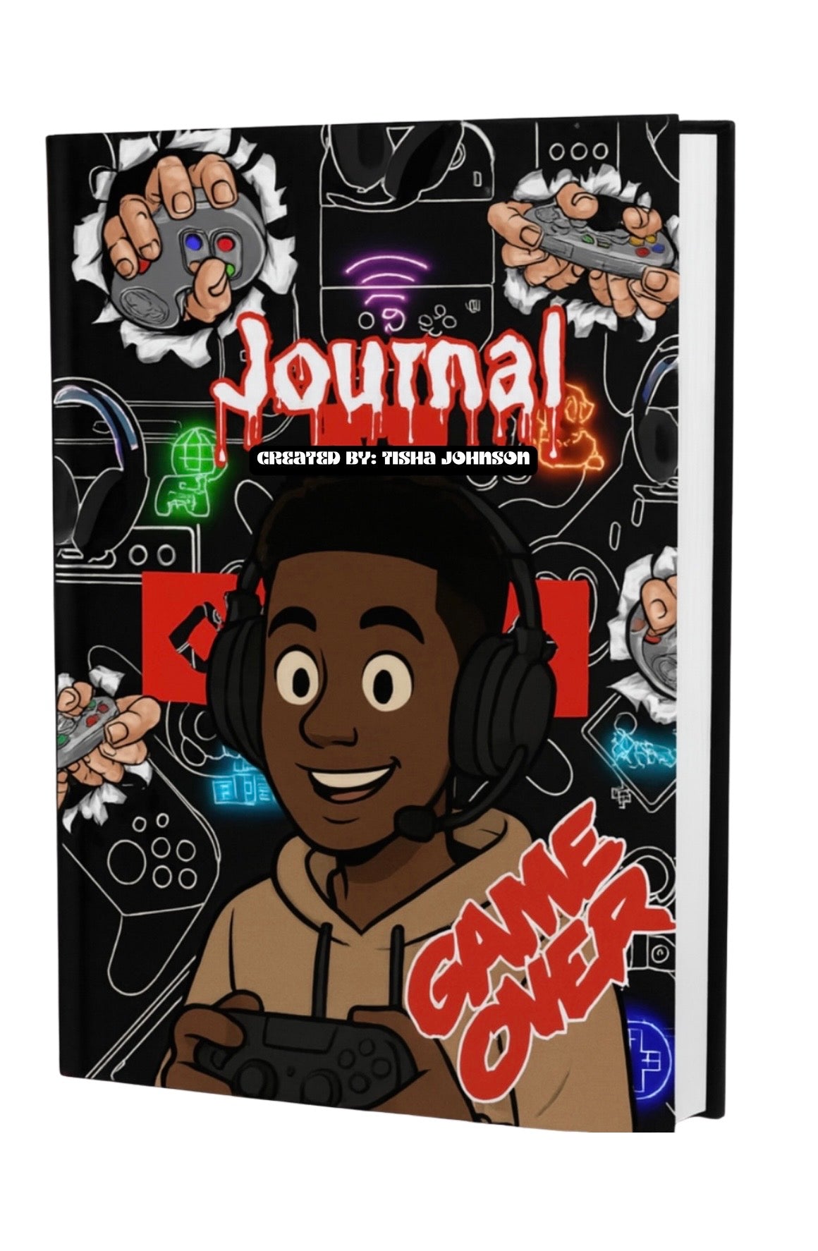 “Game Over” Gaming Themed Journal