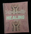The cover of the pink intentionally healing journal.