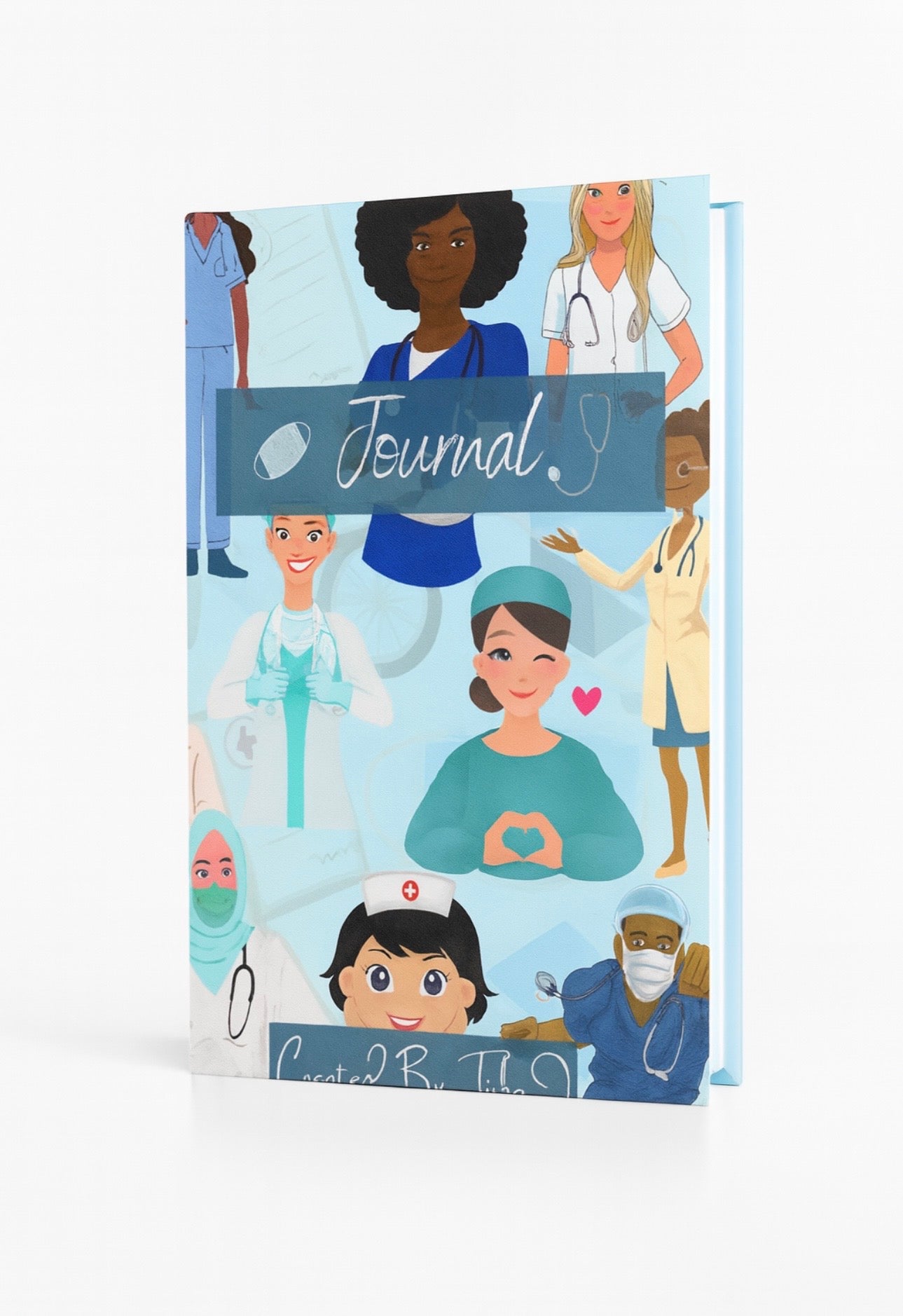 Nurse-Themed Inspirational Journal – Perfect for Healthcare Heroes