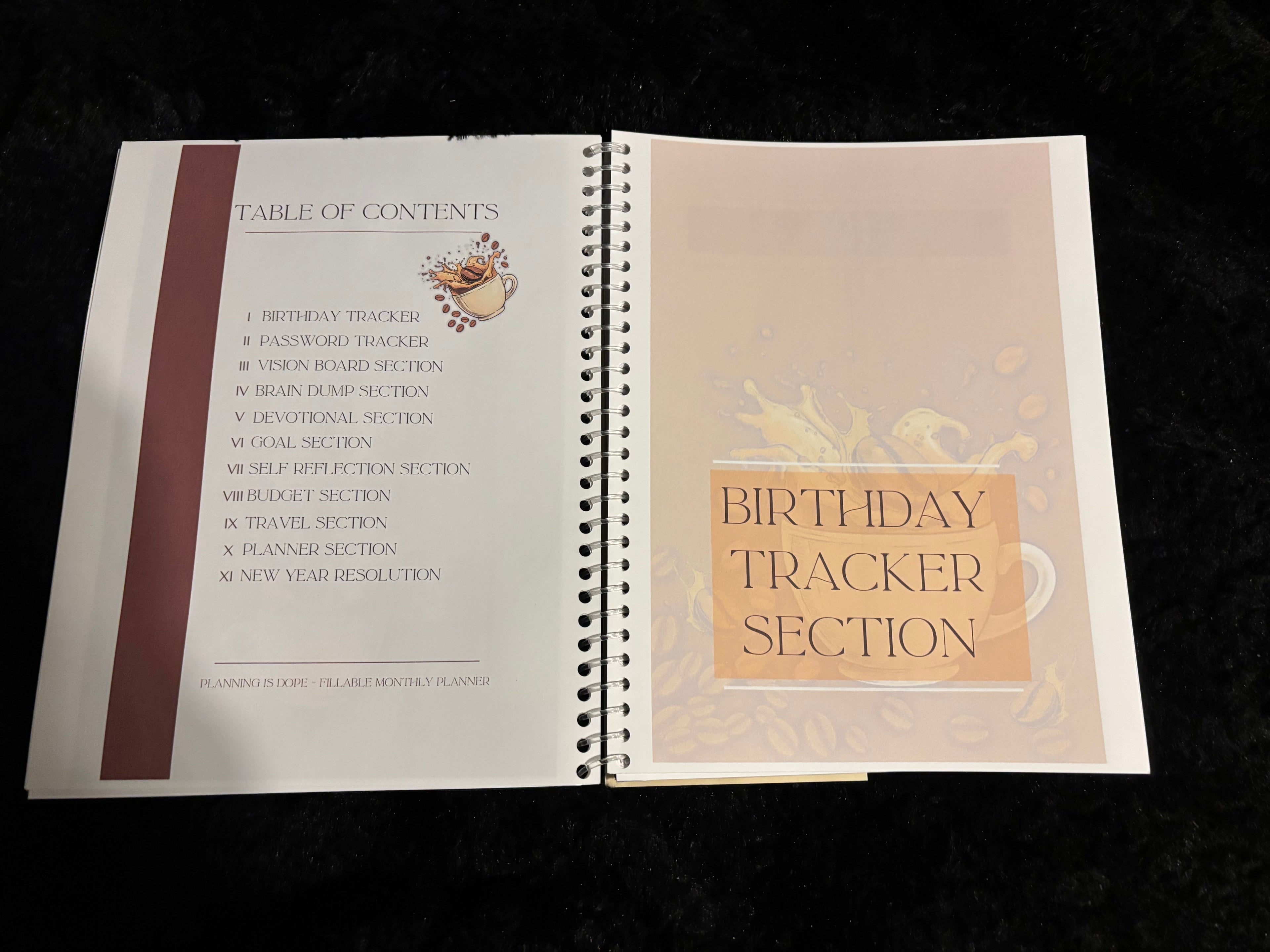 Fueled by Coffee Planner☕✨