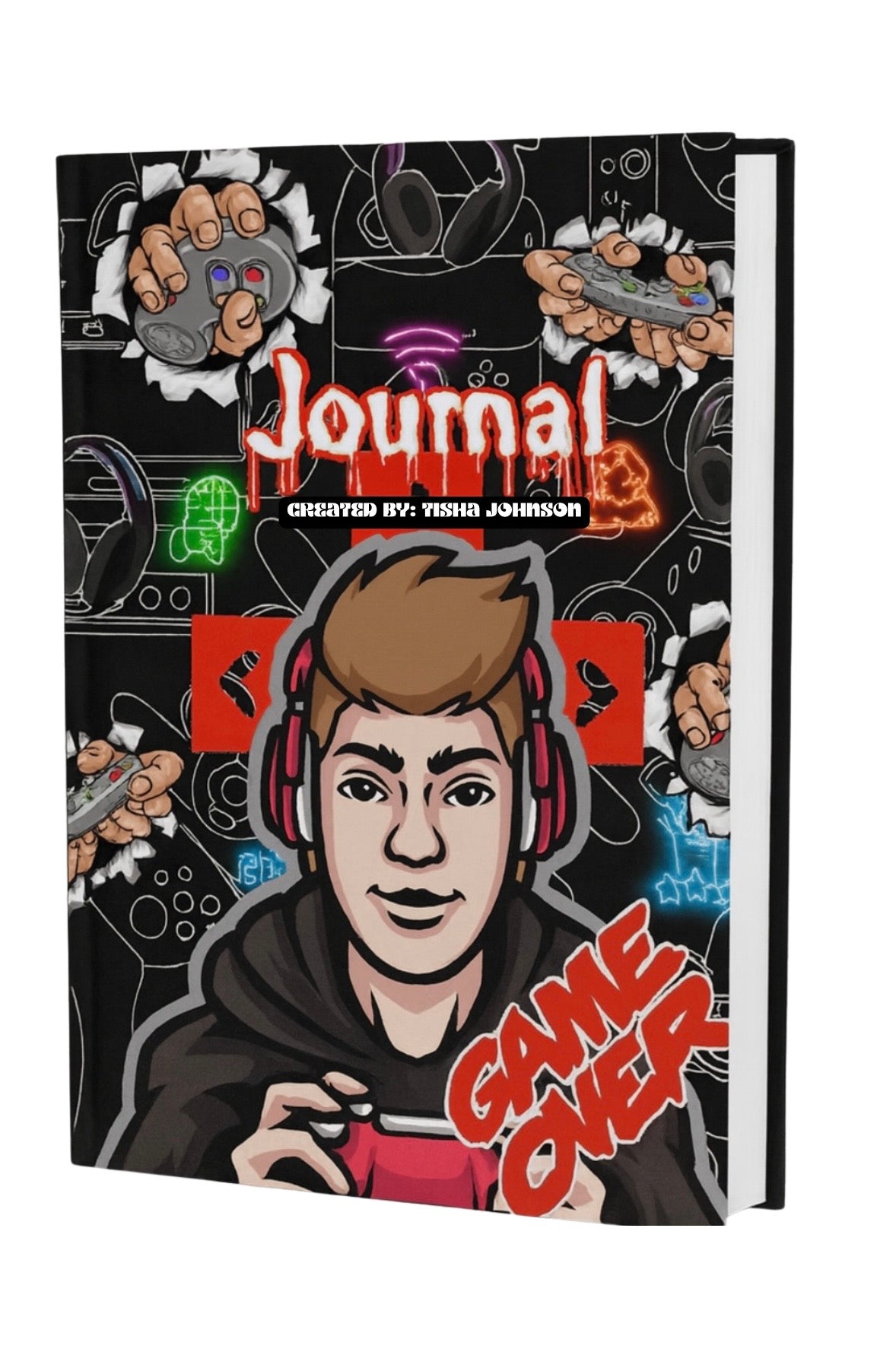 “Game Over” Gaming Themed Journal
