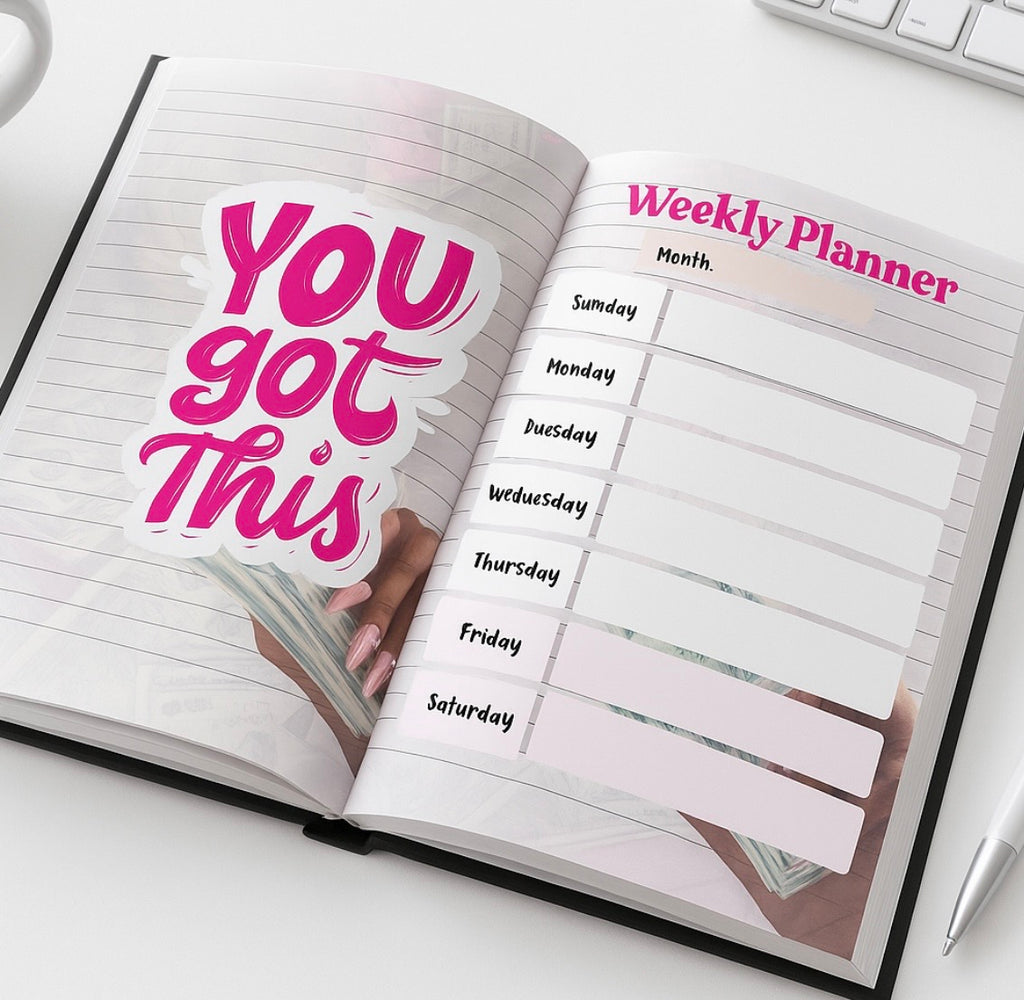 Fill- In Monthly Planner (Dateless)