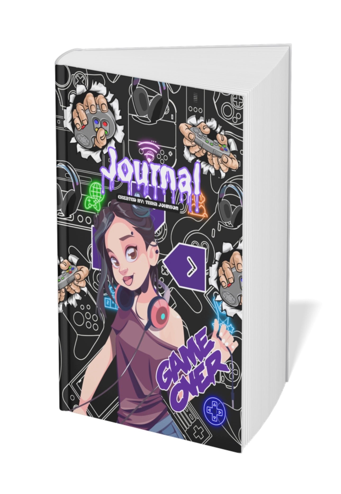 “Game Over” Gaming Themed Journal