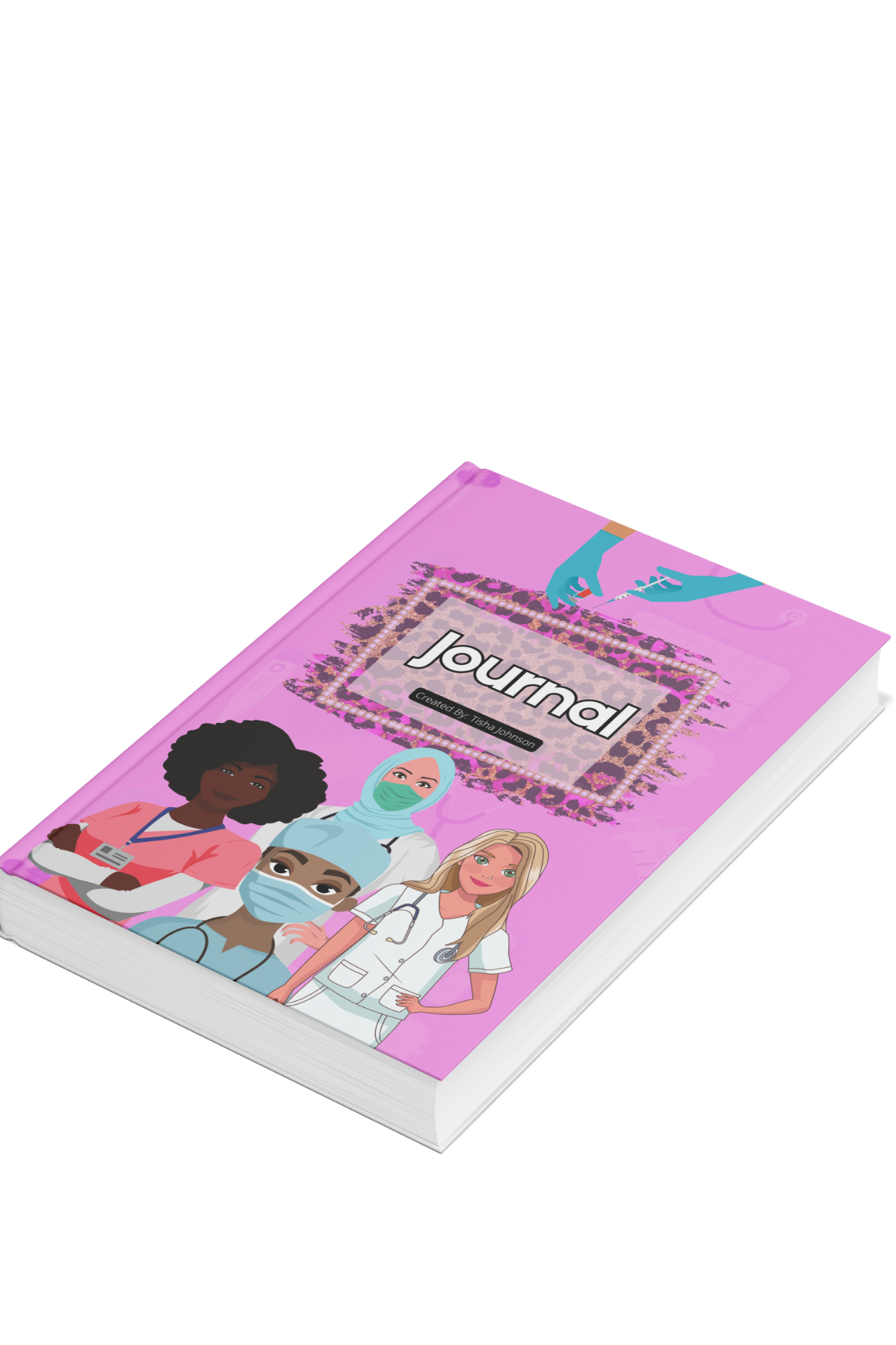 Nurse-Themed Inspirational Journal – Perfect for Healthcare Heroes