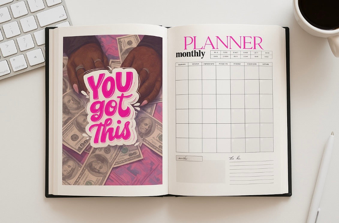 Dateless Monthly Planner