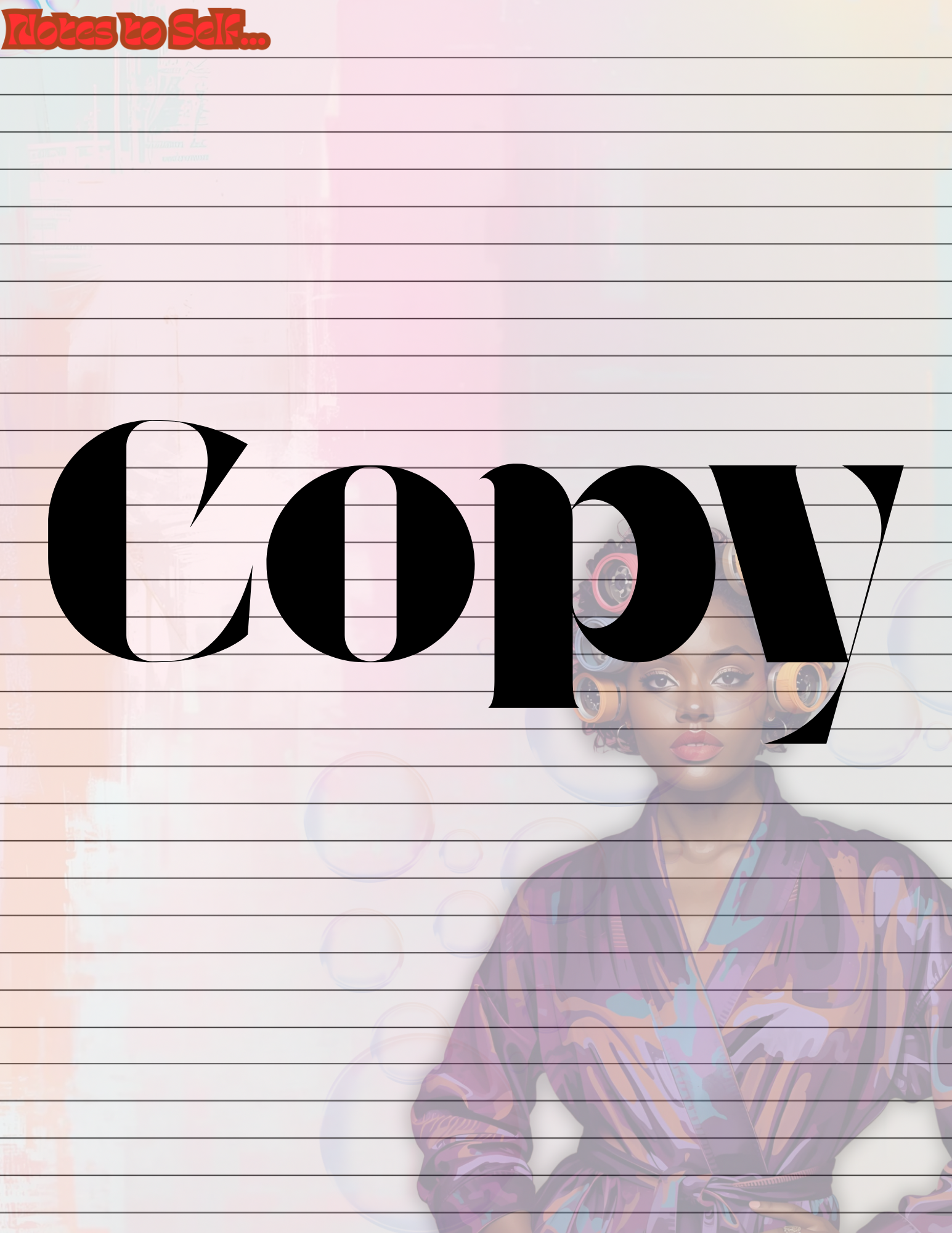 I Am Enough Printable / Digital Journal Pages