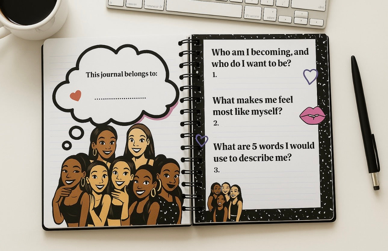 Teen Self Love Journal: Composition Edition (Spiral Version)