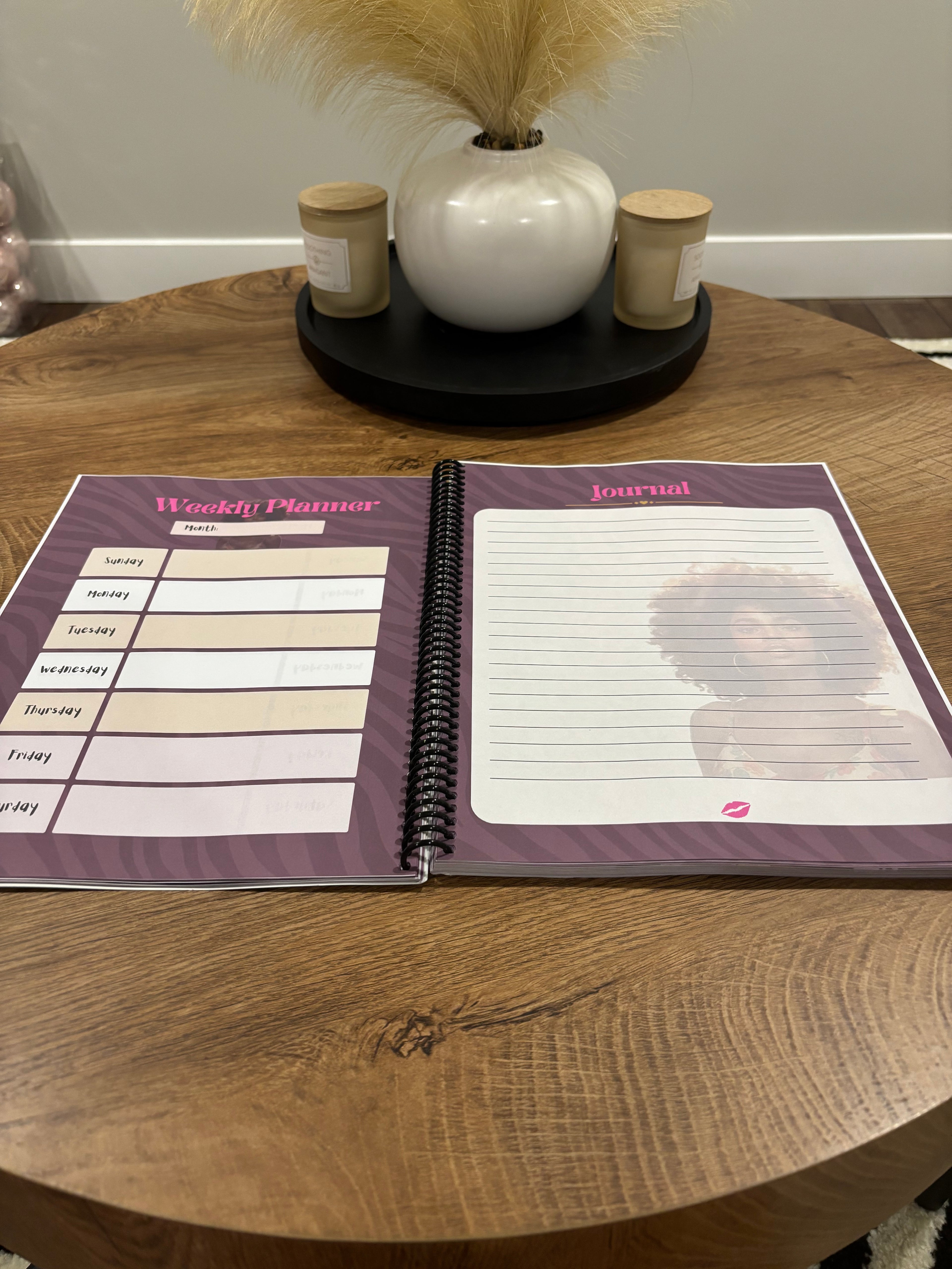 Spiral Version - 2026 Monthly Planner