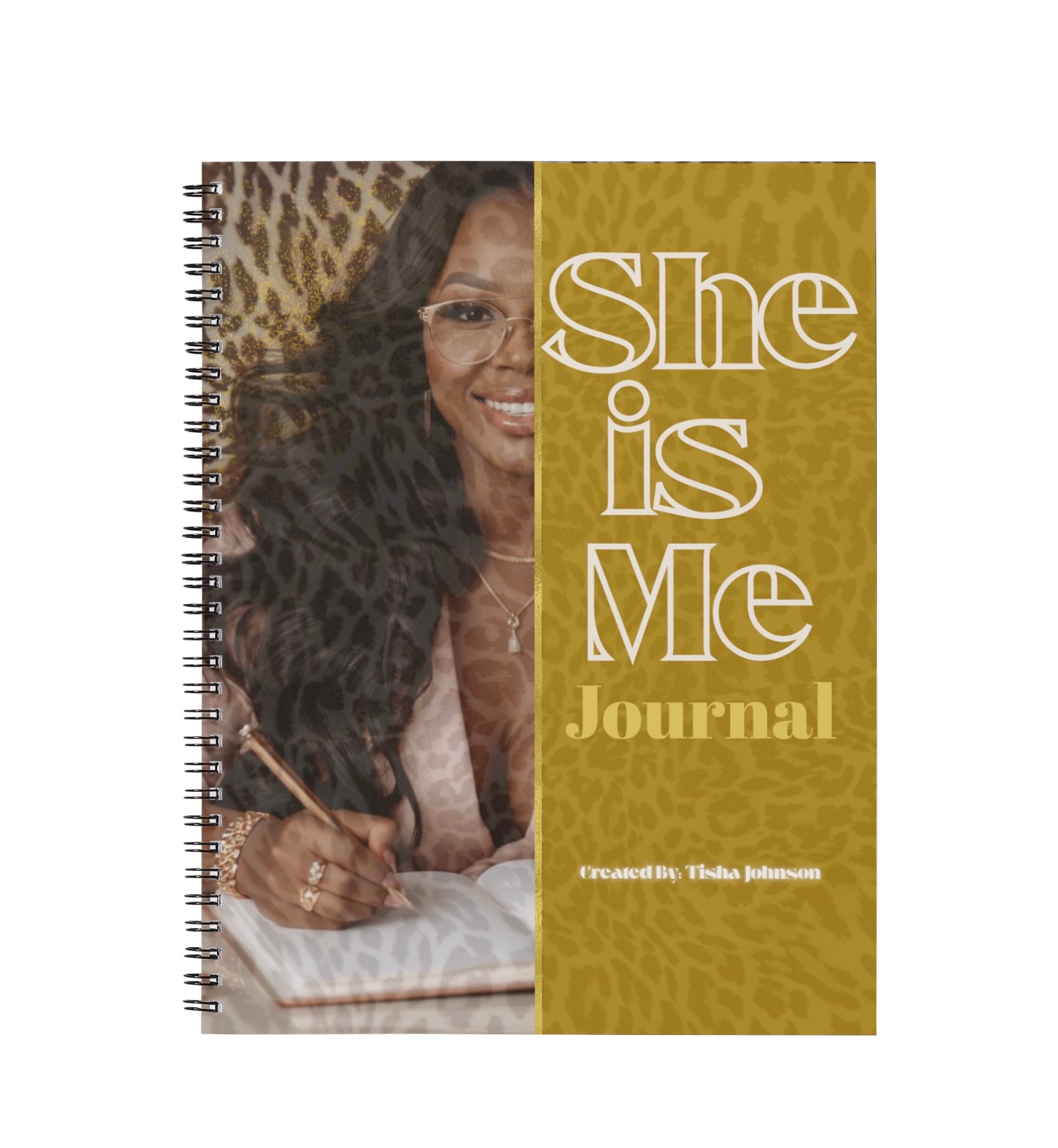 ✨She is Me Journal - Spiral Notebook Edition