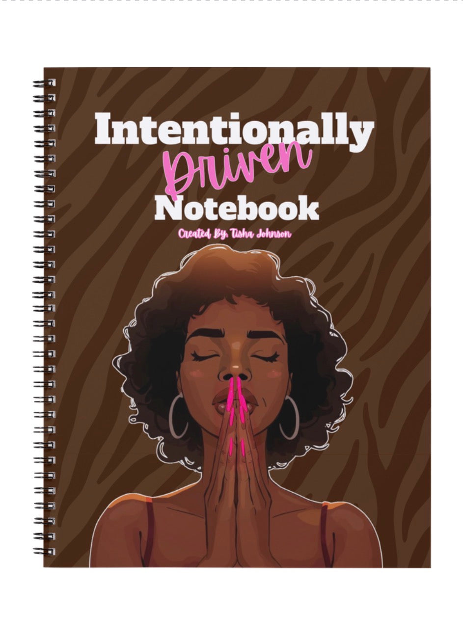 Intentionally Driven Notebook 🙏🏾✨