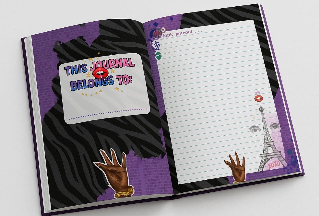 JUNK JOURNAL — Where Chaos Gets Cute