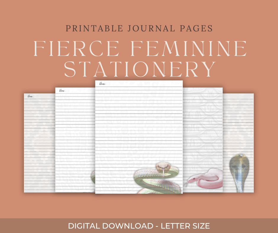 Animal Themed Digital/ Printable Journal Pages