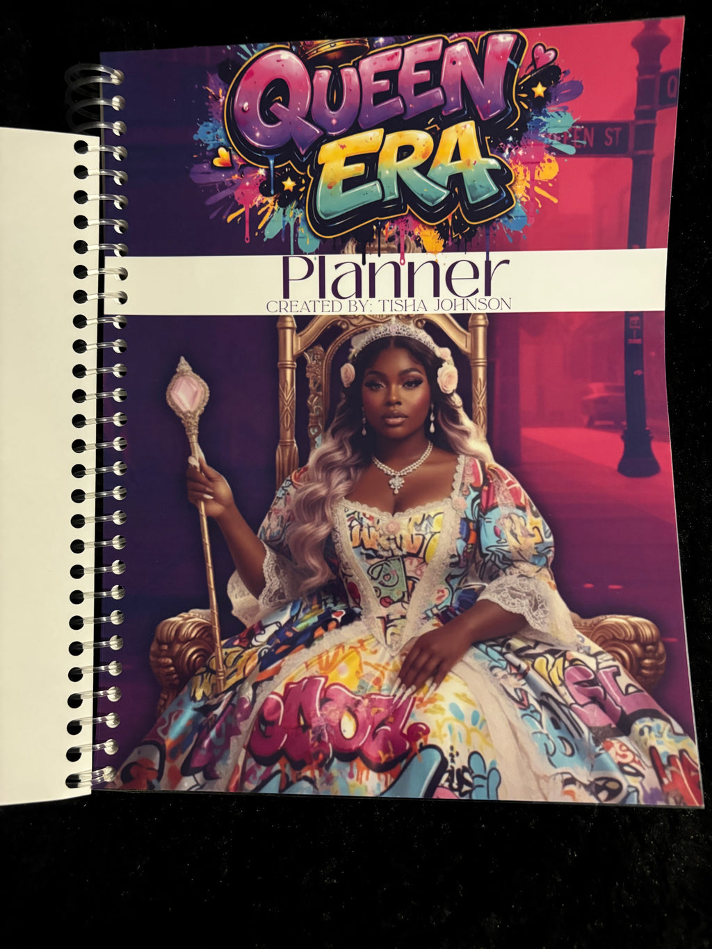 Queen Planner 👑 Queen Era Planner – Journaling is Dope