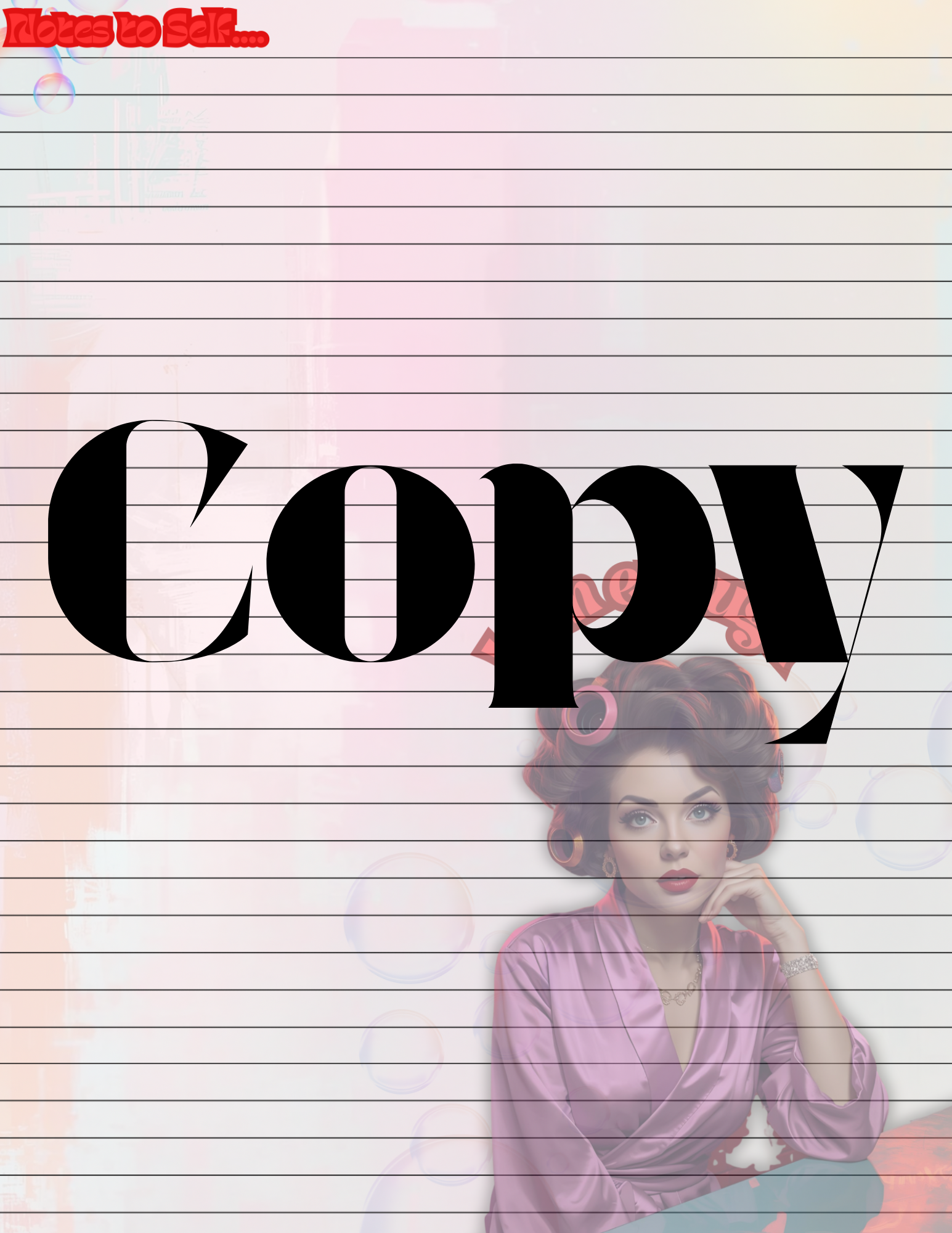 I Am Enough Printable / Digital Journal Pages