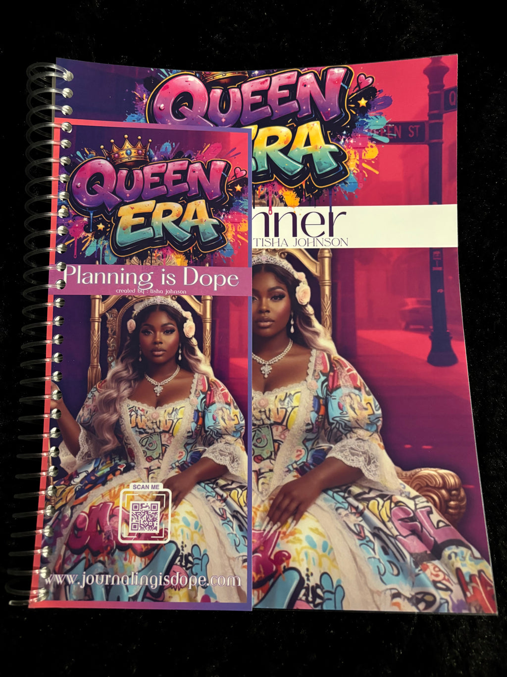 Queen Planner 👑 Queen Era Planner – Journaling is Dope