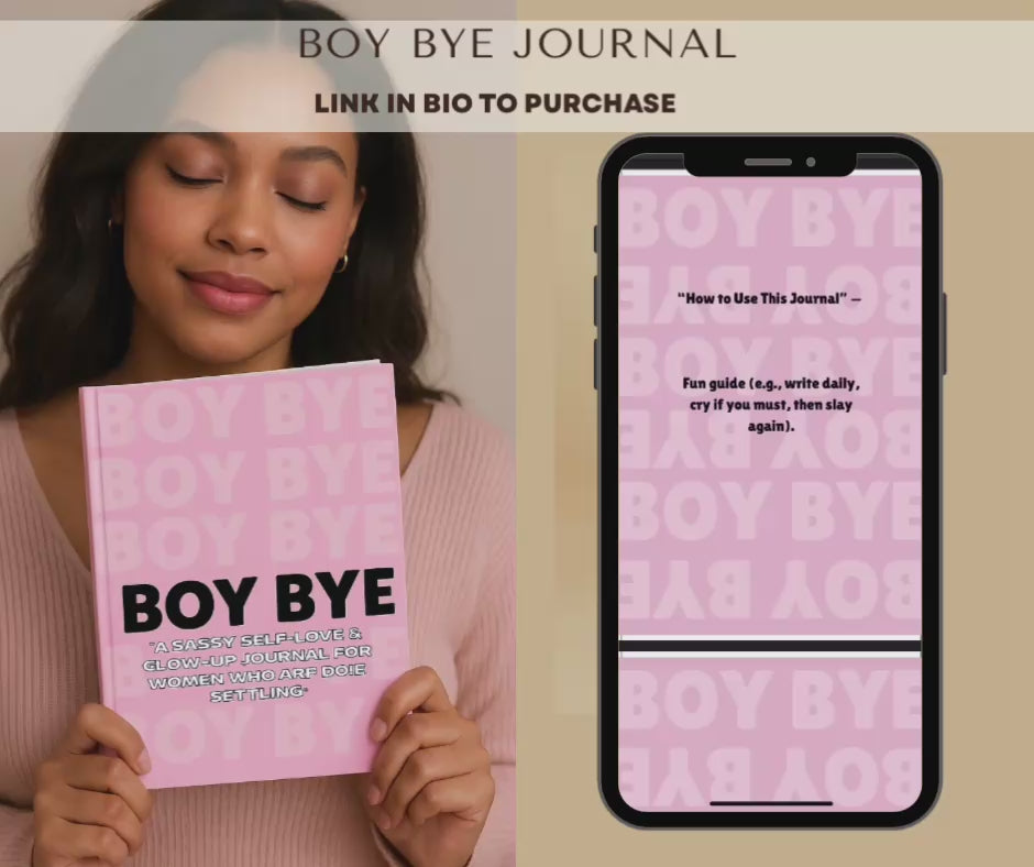 Boy Bye Journal