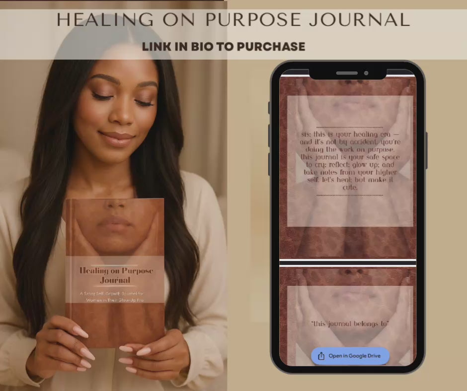 Healing on Purpose Journal
