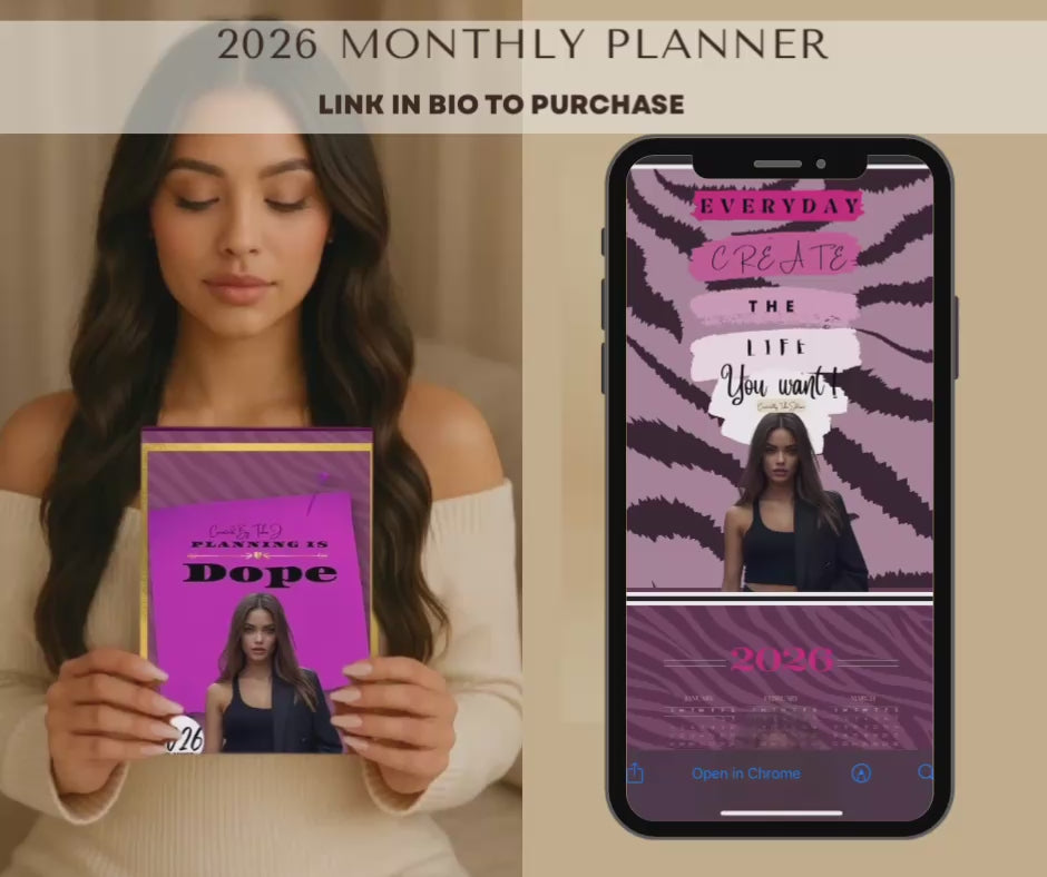 2026 Monthly Planner